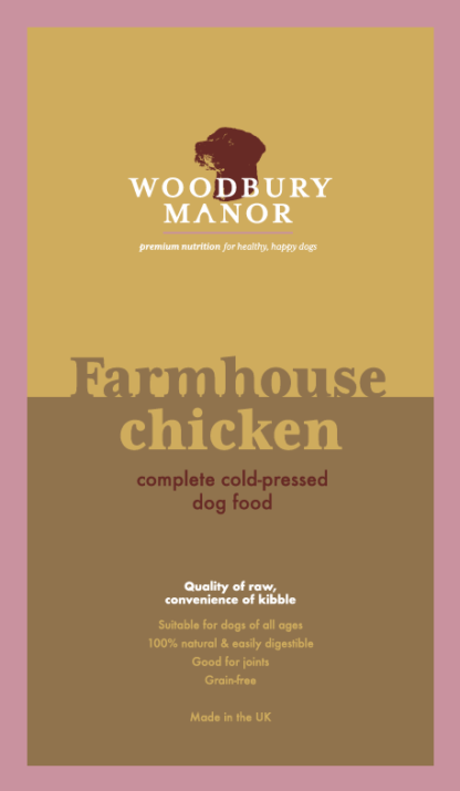 Premium Complete Cold-Pressed Dog Food (Farmhouse Chicken 10kg) - Image 2