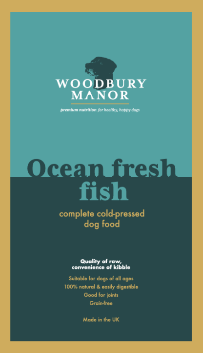 Premium Complete Cold-Pressed Dog Food (Ocean Fresh Fish 10kg) - Image 2